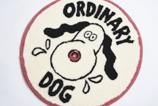 FACE  "Ordinary Dog Rug"○